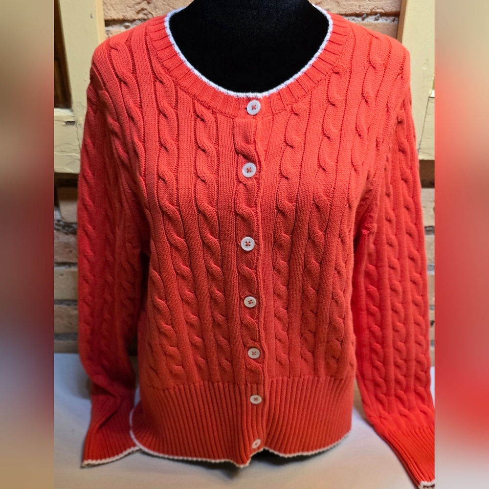 Foxcroft Med Supima Cotton Sweater